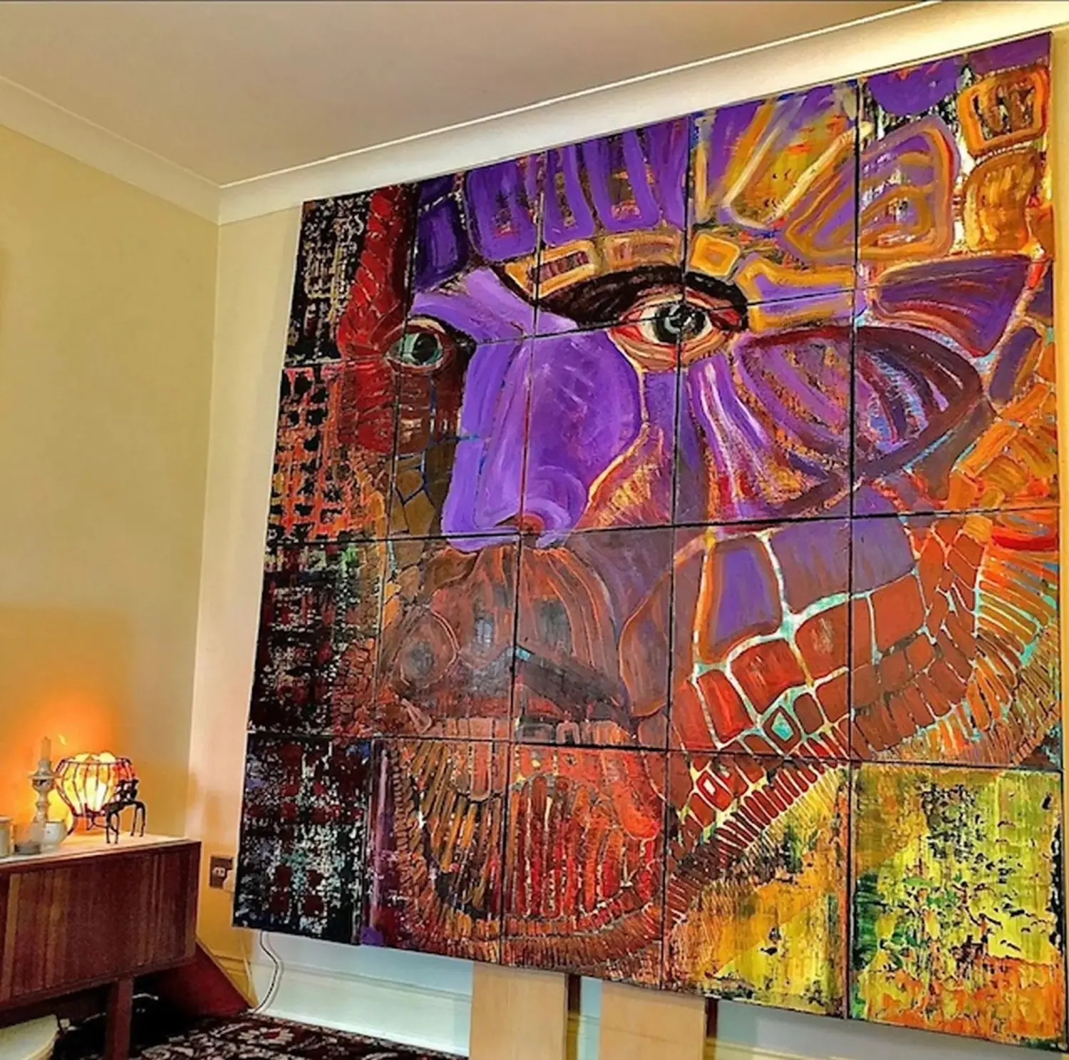 beautiful panting